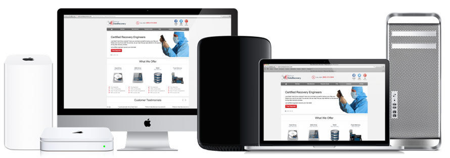 reševanje podatkov iz Apple Mac računalnikov